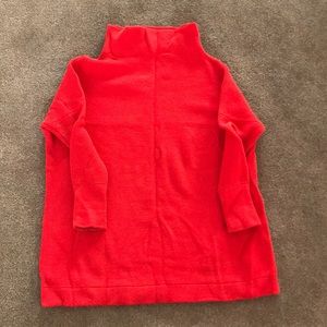 Free People Slouchy Ottoman Tunic Red small s